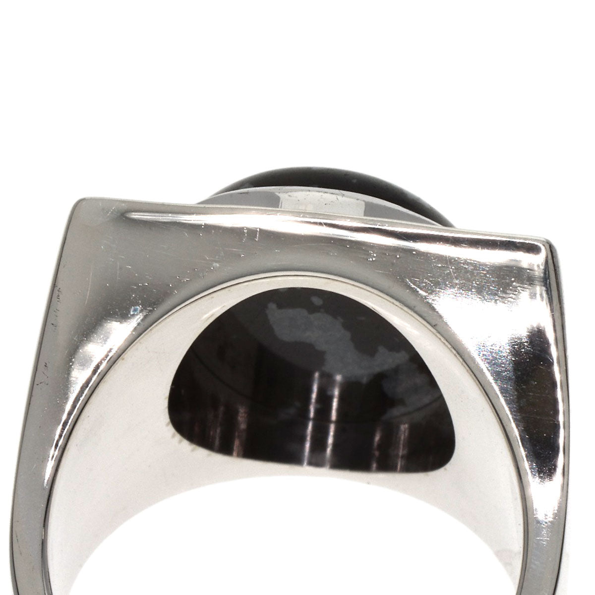 Louis Vuitton Ring Sv Silver Chevalier Snowflow M64903