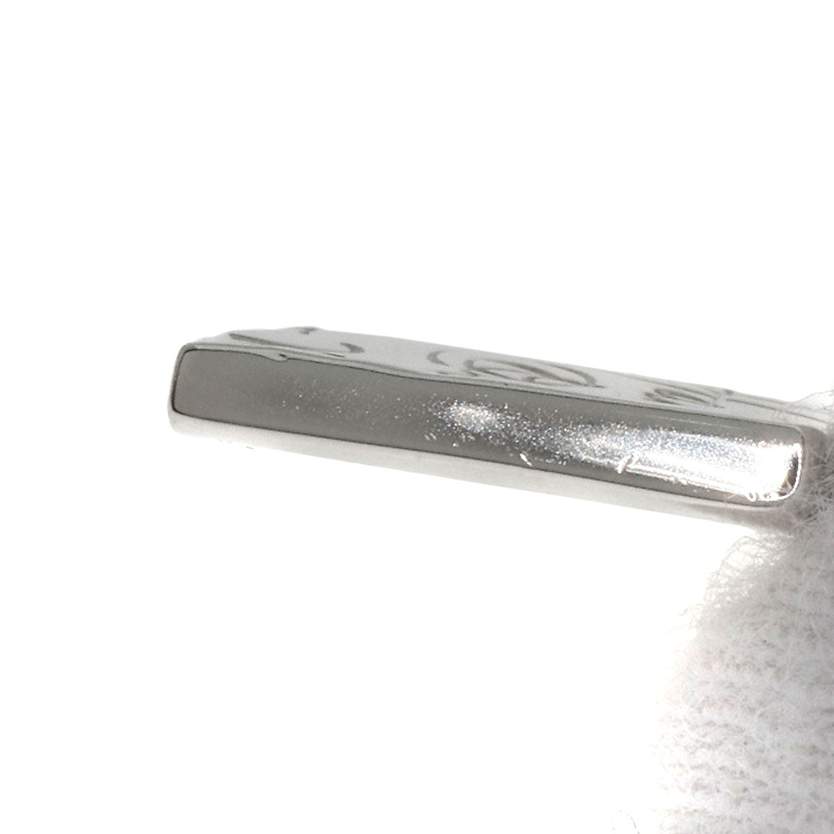 Tiffany&Co. Necklace Sv Silver Notes Square Women