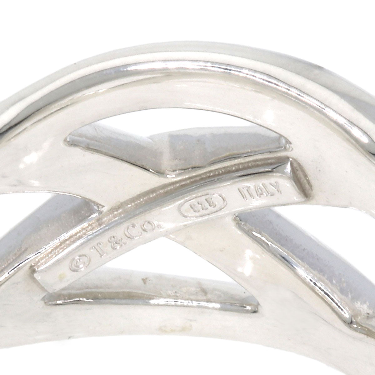 Tiffany&Co. Ring Sv Silver Celtic Knot