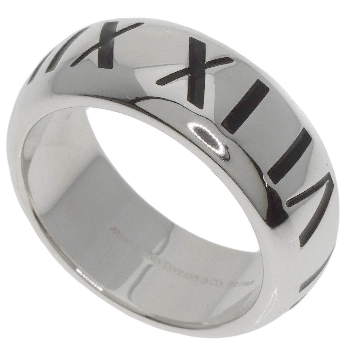 Tiffany&Co. Ring Sv Silver Atlas Lacquer