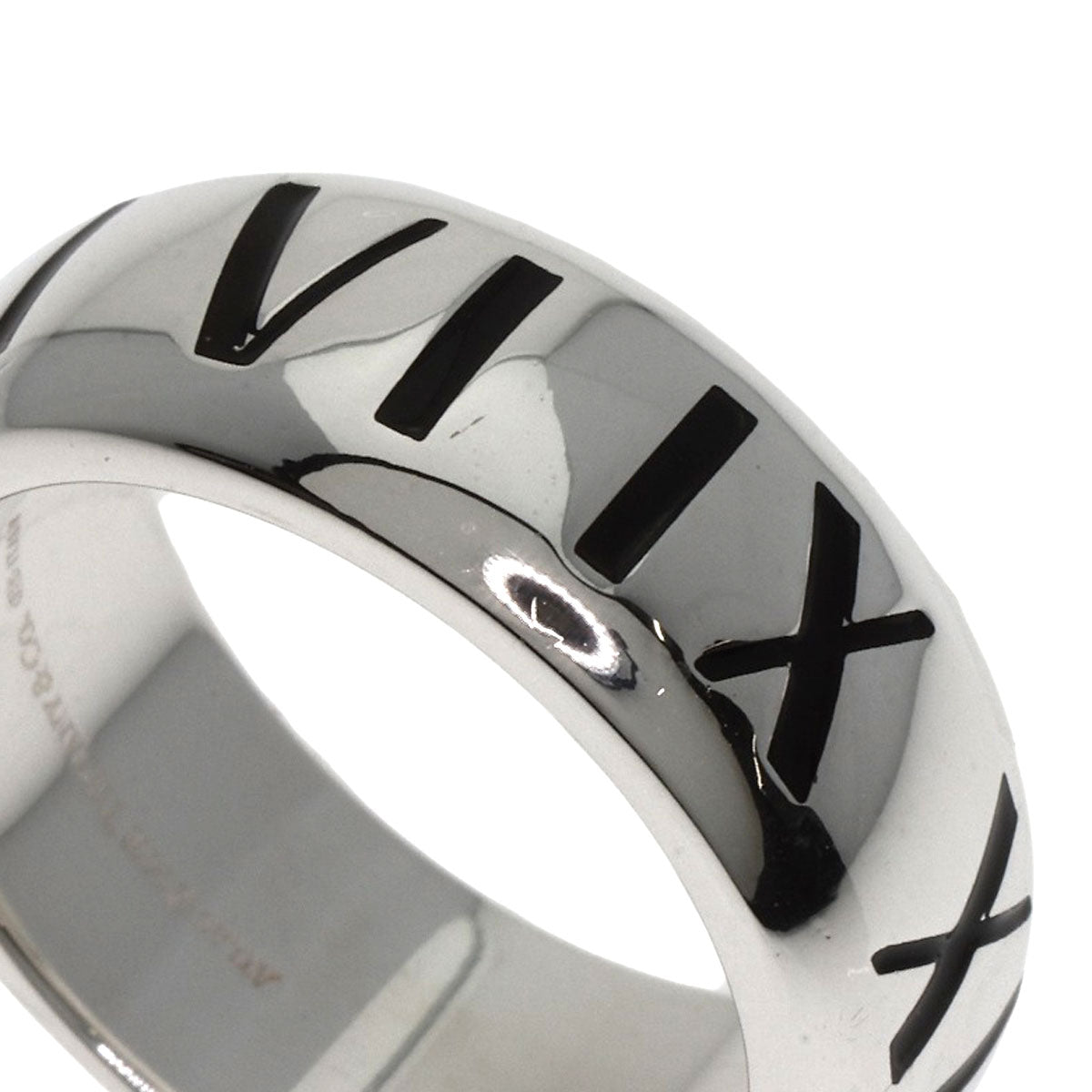 Tiffany&Co. Ring Sv Silver Atlas Lacquer