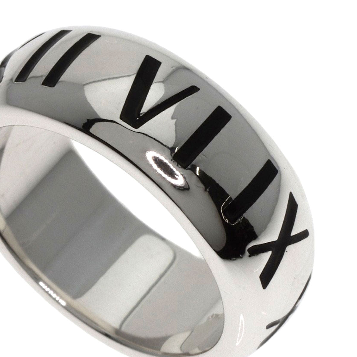 Tiffany&Co. Ring Sv Silver Atlas Lacquer
