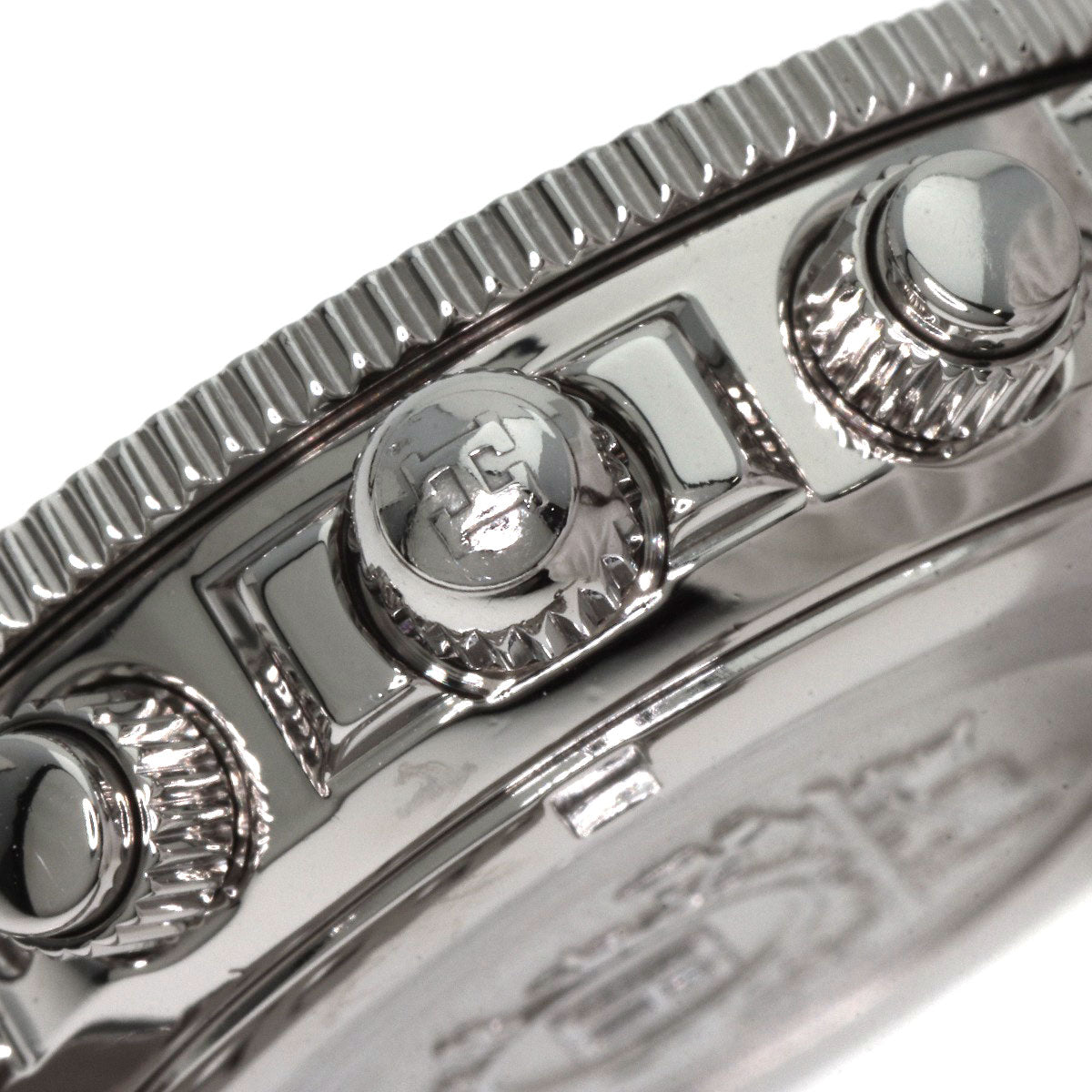 Hermes Watches Quartz Cl2.310 Stainless Steel , Stainless Steel Silver Clipper Diver Chronograph