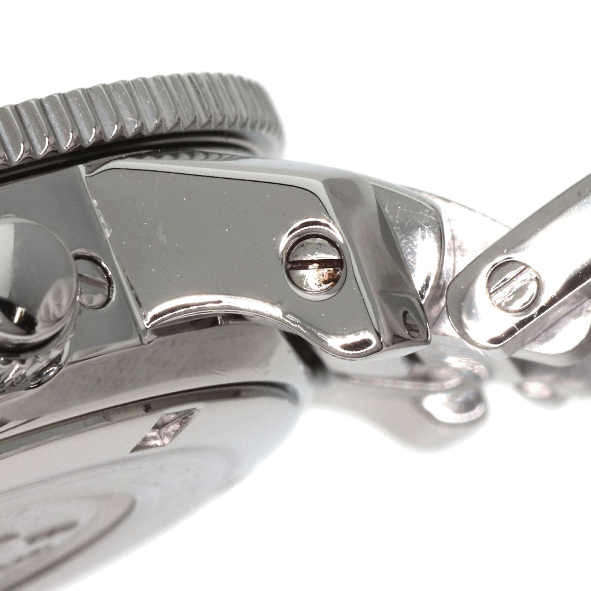 Hermes Watches Quartz Cl2.310 Stainless Steel , Stainless Steel Silver Clipper Diver Chronograph