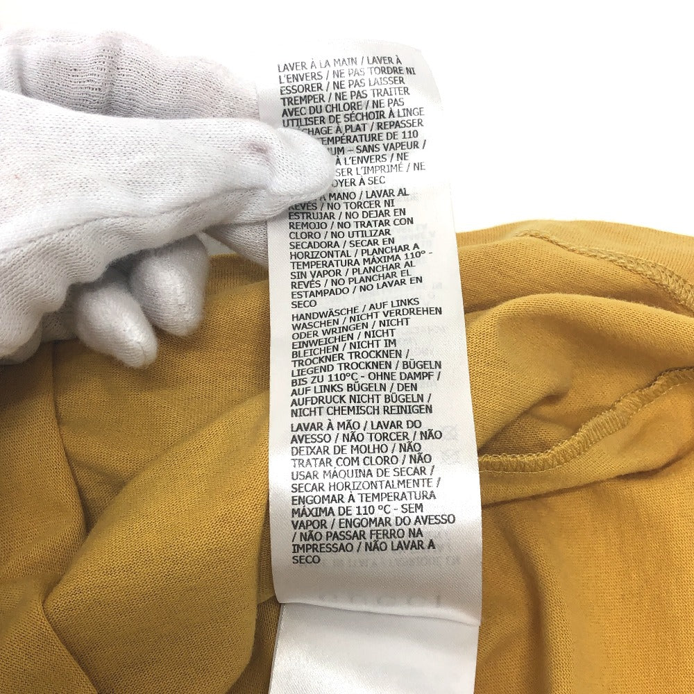 Gucci Short Sleeve T-Shirt 616036 Cotton Yellow The North Face Collaboration The North Face