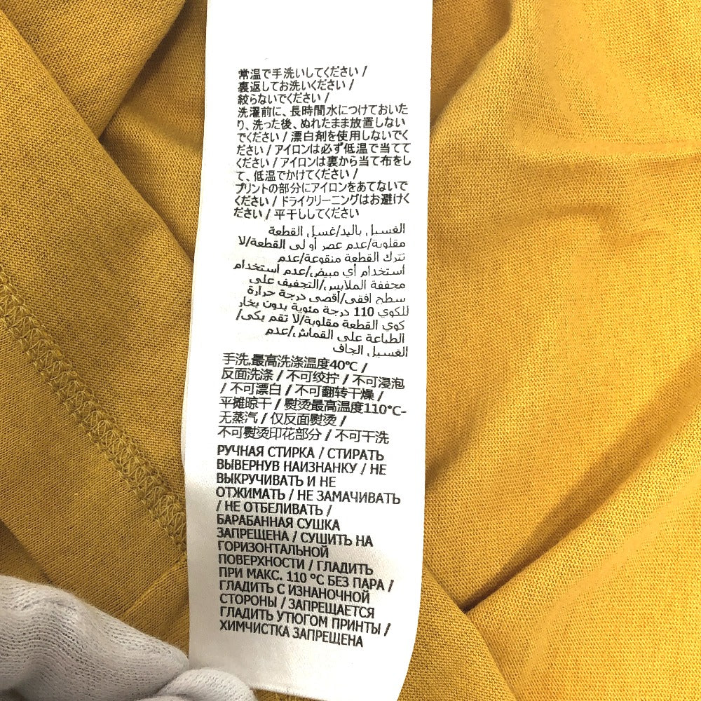 Gucci Short Sleeve T-Shirt 616036 Cotton Yellow The North Face Collaboration The North Face