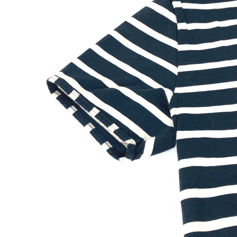 Gucci Short Sleeve T-Shirt 574931 Cotton Navy Border Mens S