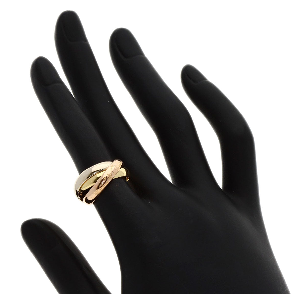 Cartier Ring K18Yg , K18Pg , K18Wg Gold Trinity #48 Women