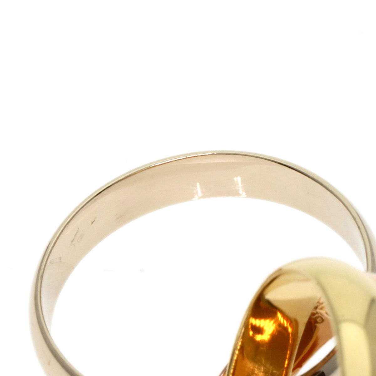 Cartier Ring K18Yg , K18Pg , K18Wg Gold Trinity #48 Women