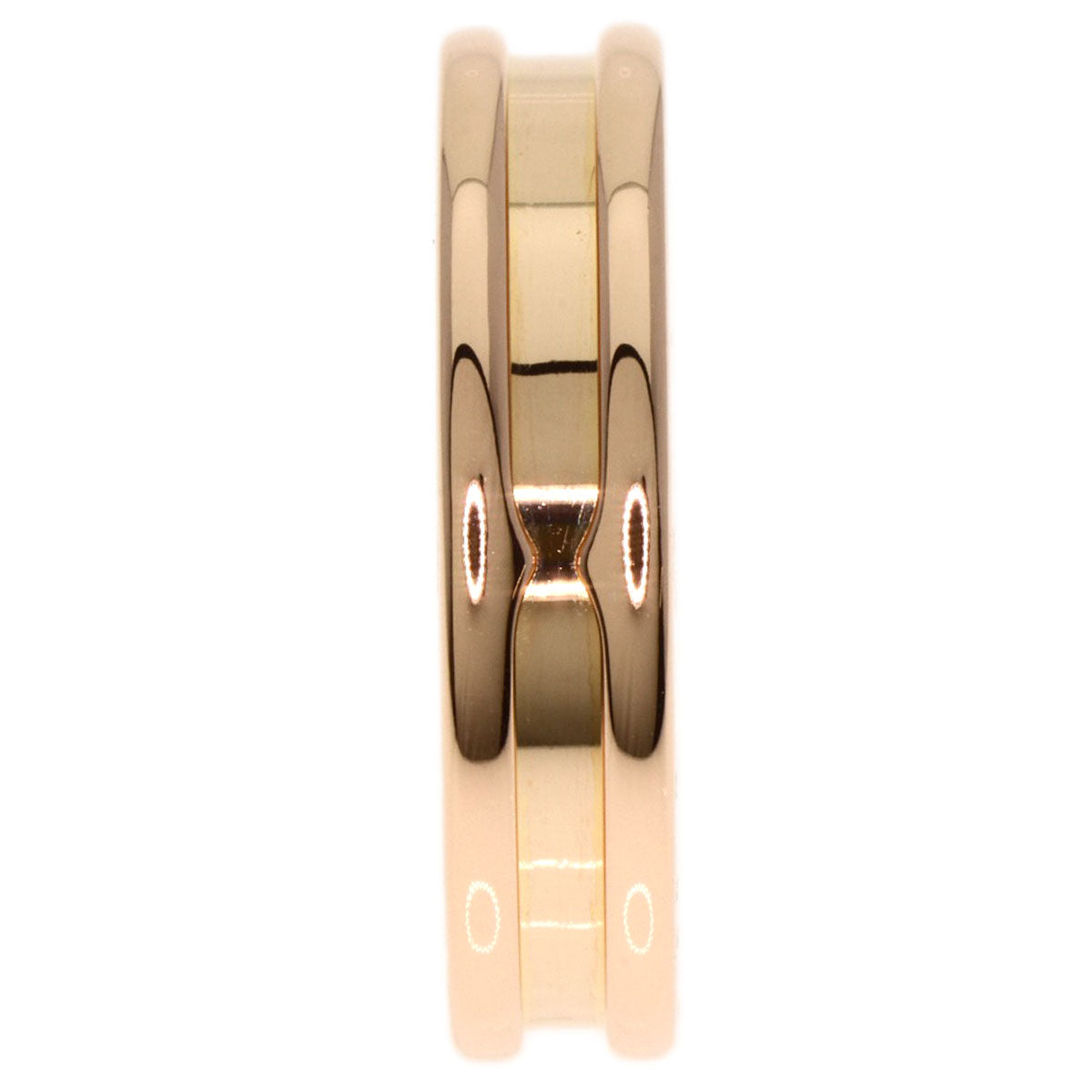 Bvlgari Ring 18K Pink Gold Gold B-Zero1 B-Zero One 1 Band #50