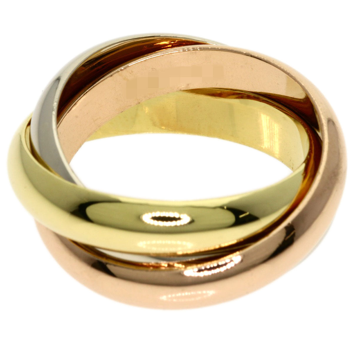 Cartier Ring 18K Yellow Gold Gold Trinity Mm #49