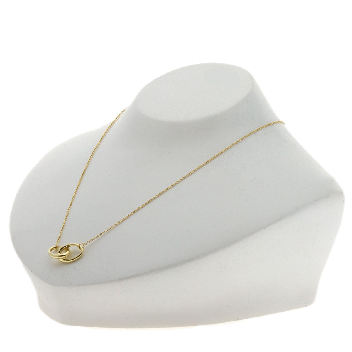 Tiffany&Co. Necklace 18K Yellow Gold Gold Double Loop