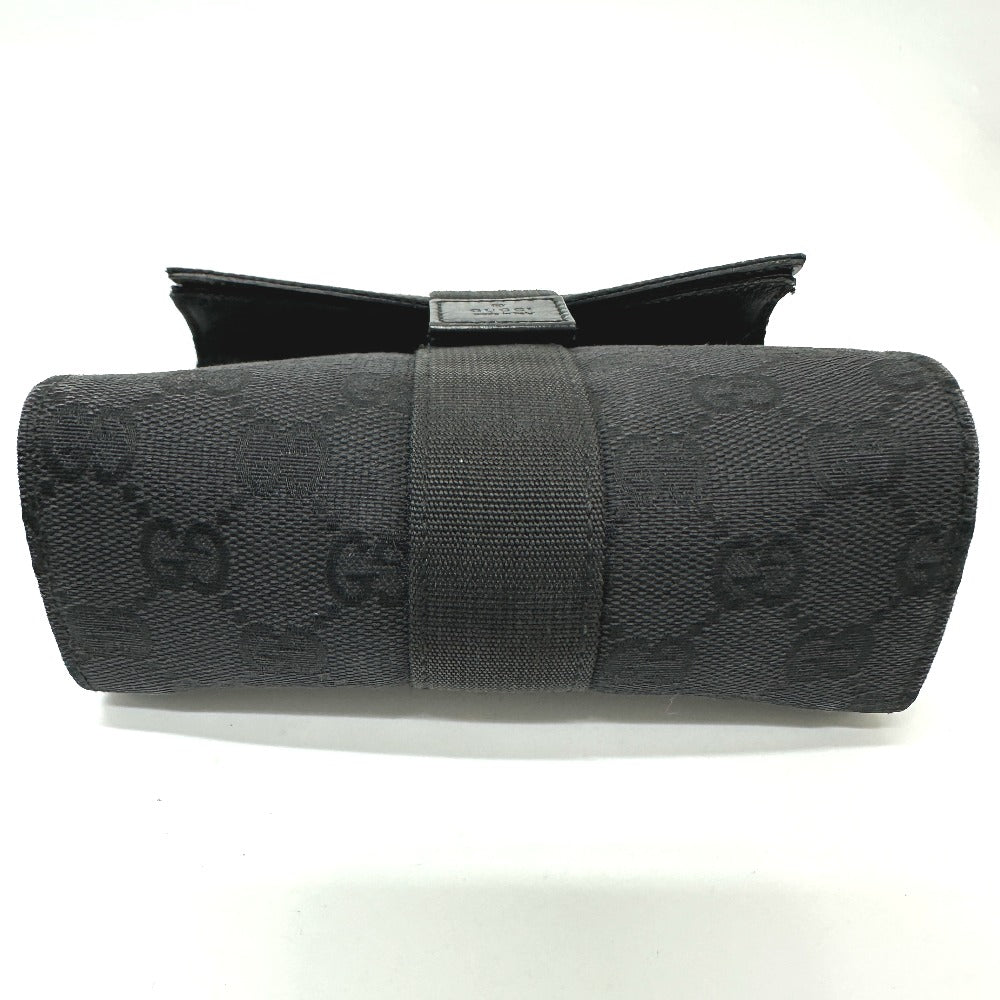 Gucci Pouch 39.0911 Gg Canvas Black Gg Cosmetics Pouch Women