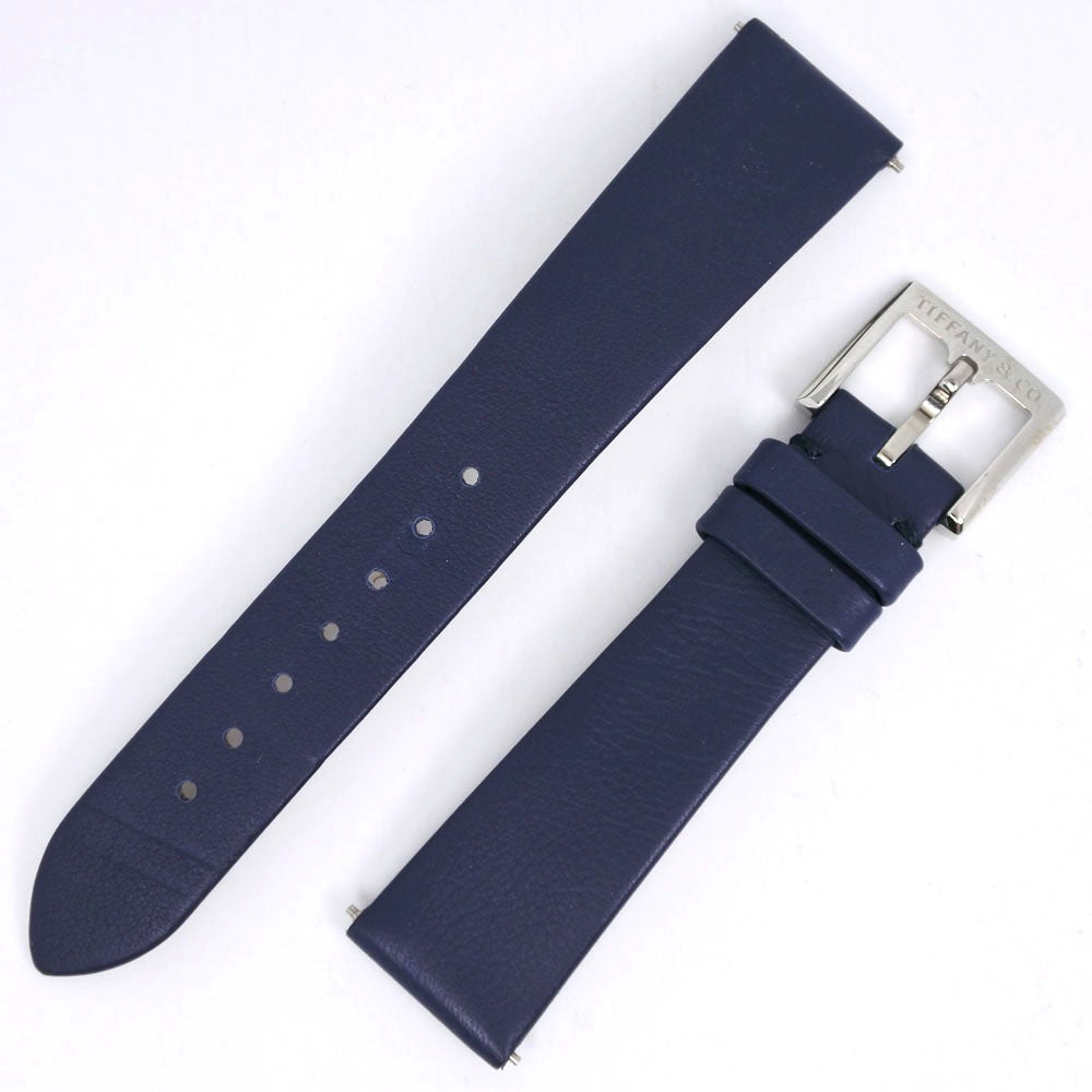 Tiffany&Co. Watches Quartz 36668694 Stainless Steel , Leather Navy East West Mini Navy Dial Women