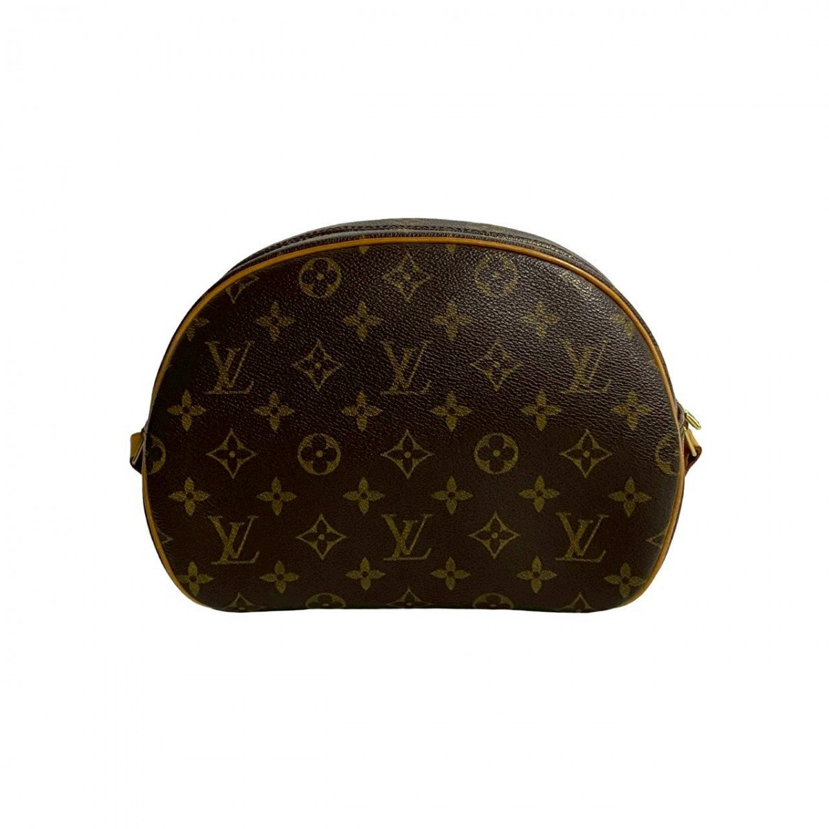 Louis Vuitton Shoulder Bag M51221 Leather, Pvc Brown Monogram Blois Women