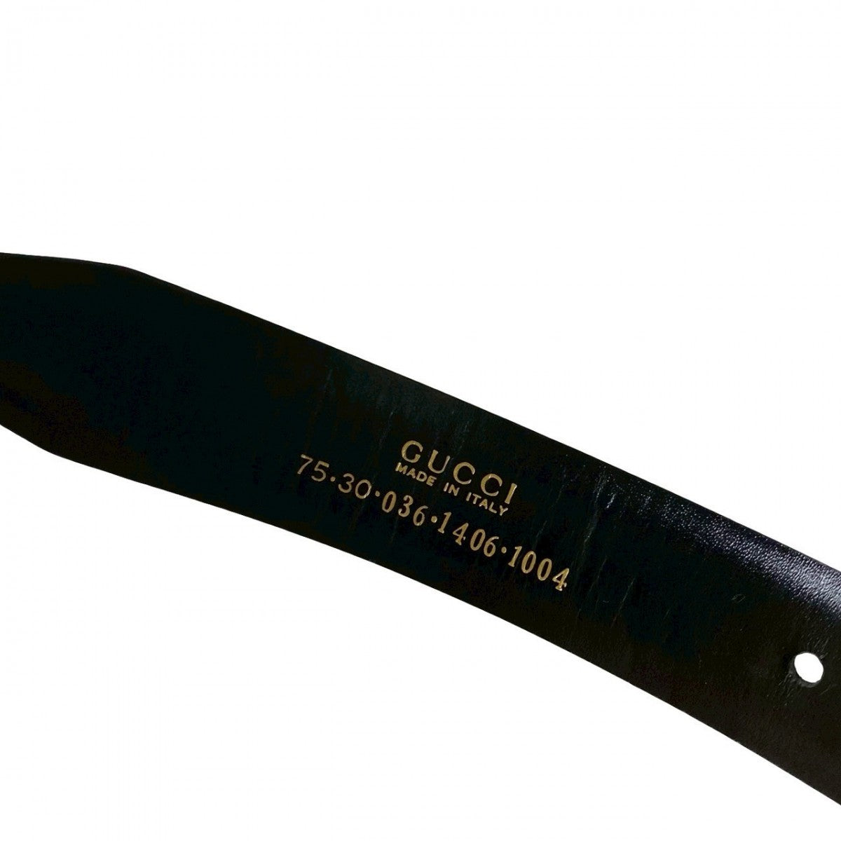 Gucci Belt Leather Black