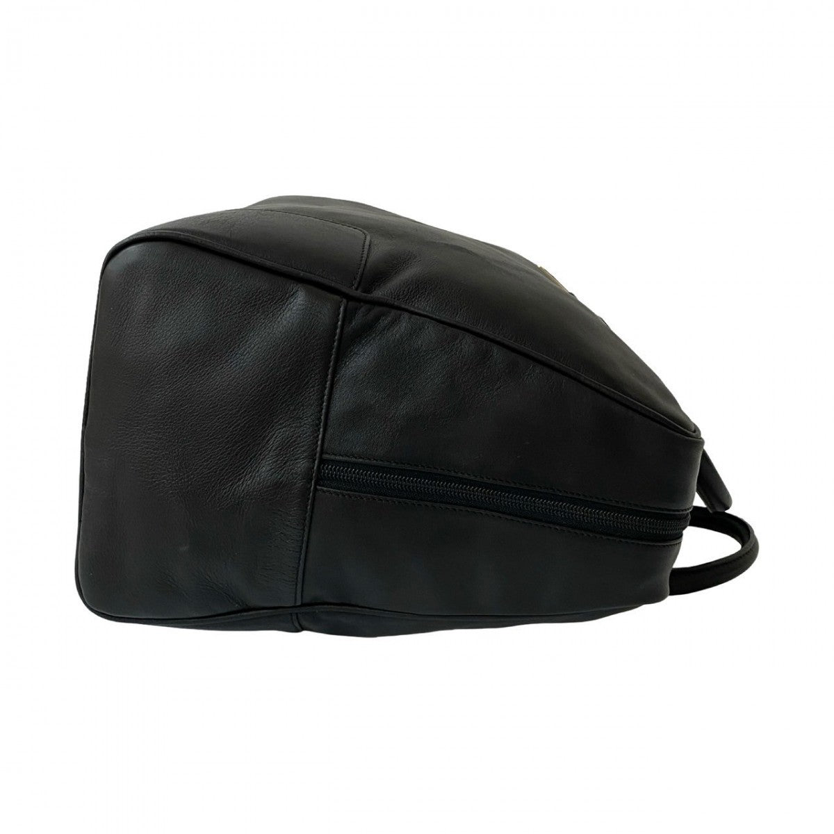 Loewe Boston Duffel Bag Leather Black Anagram Logo Mens