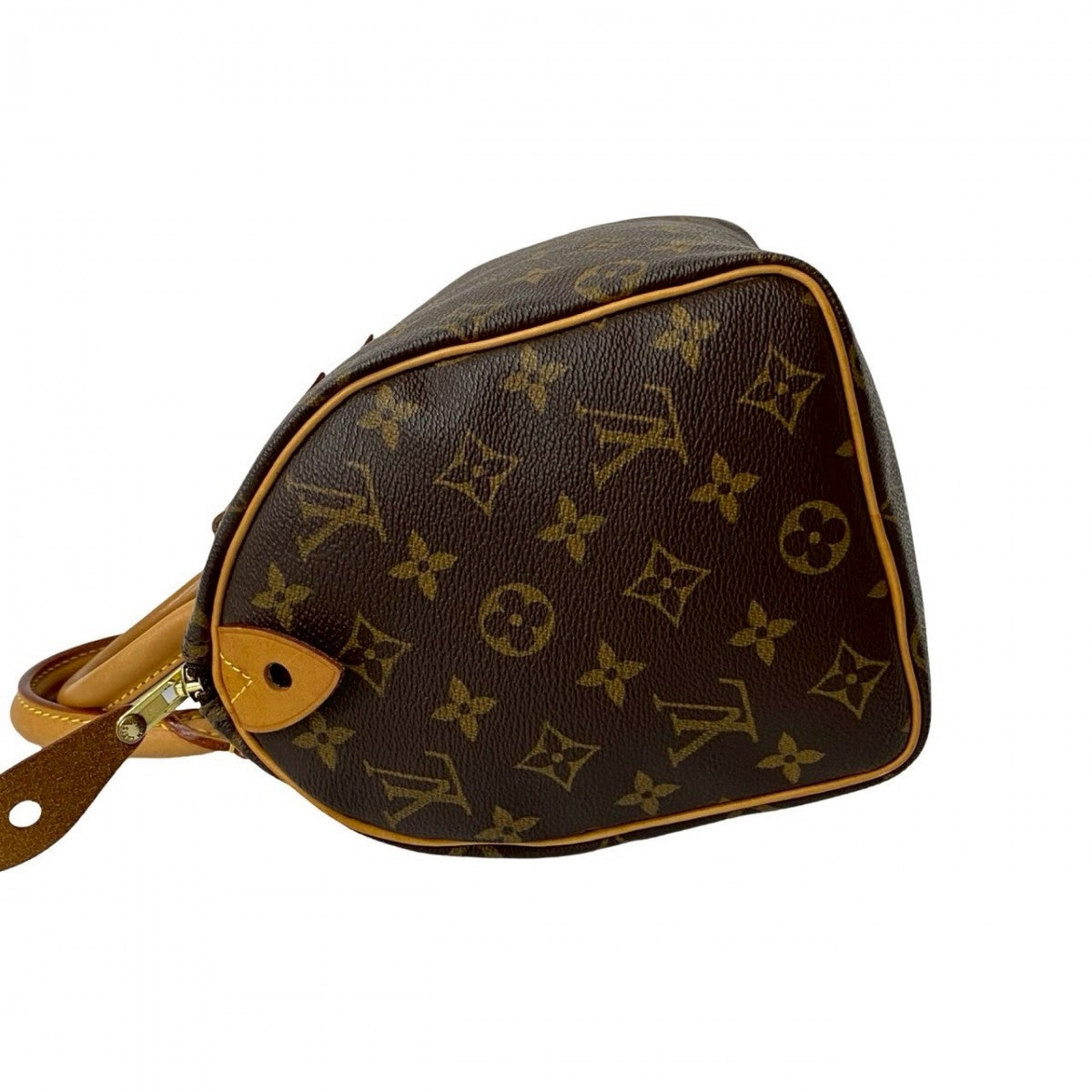 Louis Vuitton Handbag M41528 Leather Brown Monogram Speedy 25
