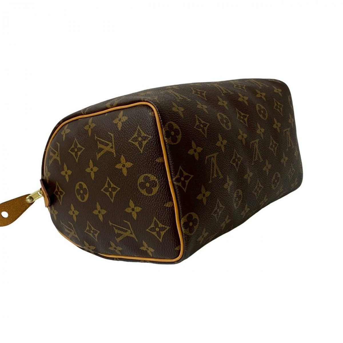 Louis Vuitton Handbag M41528 Leather Brown Monogram Speedy 25