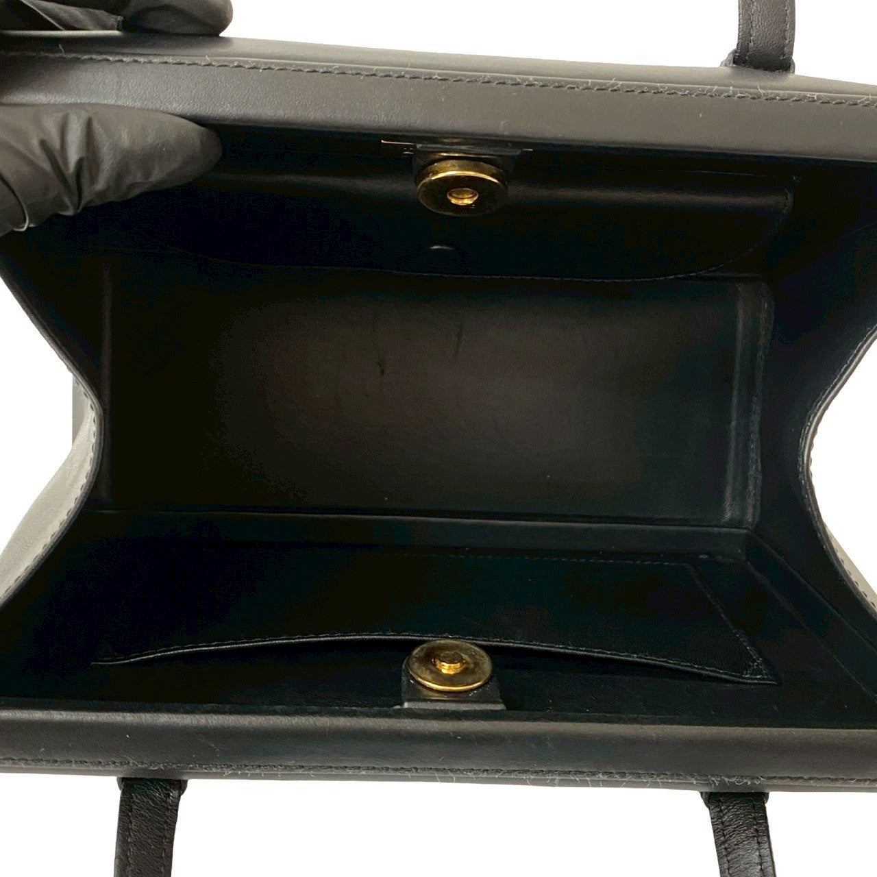 Loewe Handbag Leather Black
