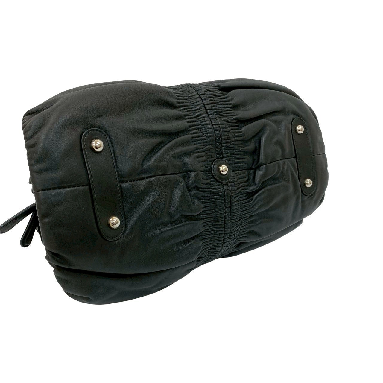 Dior Handbag Leather Black Karenina