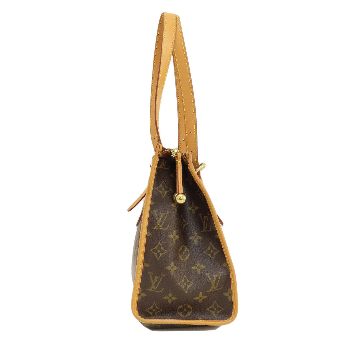 Louis Vuitton Tote Bag L40007 Monogram Canvas Black Popincourt Haut Monogram Women