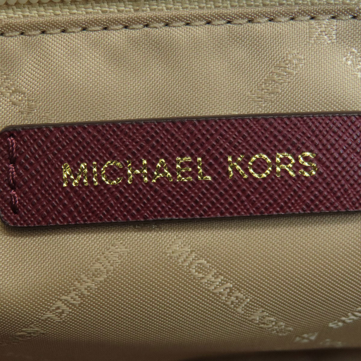 Michael Kors Shoulder Bag Pvc Red Logo Women
