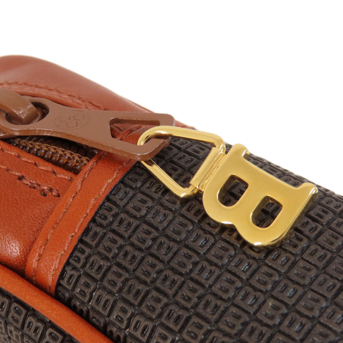 Bally Shoulder Bag Pvc Black Logo Women
