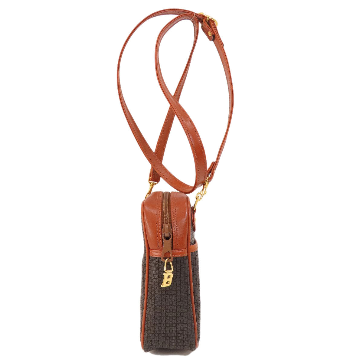 Bally Shoulder Bag Pvc Black Logo Women