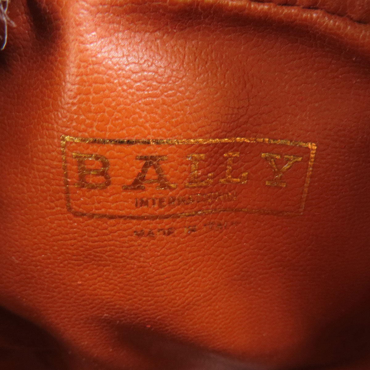 Bally Shoulder Bag Pvc Black Logo Women