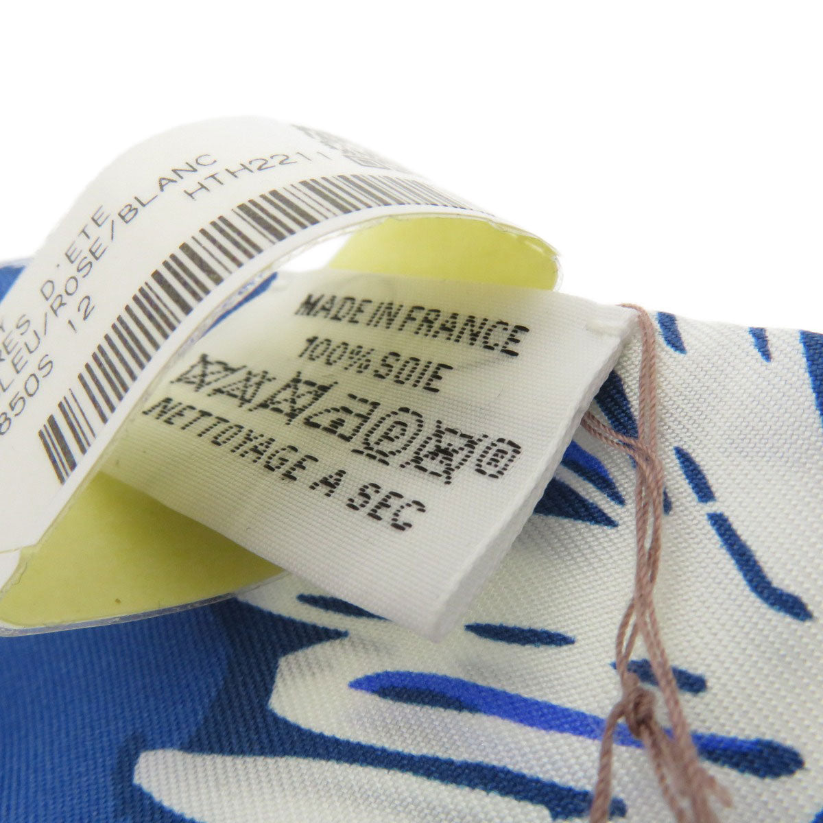 Hermes Scarf Silk Blue Twilly Women