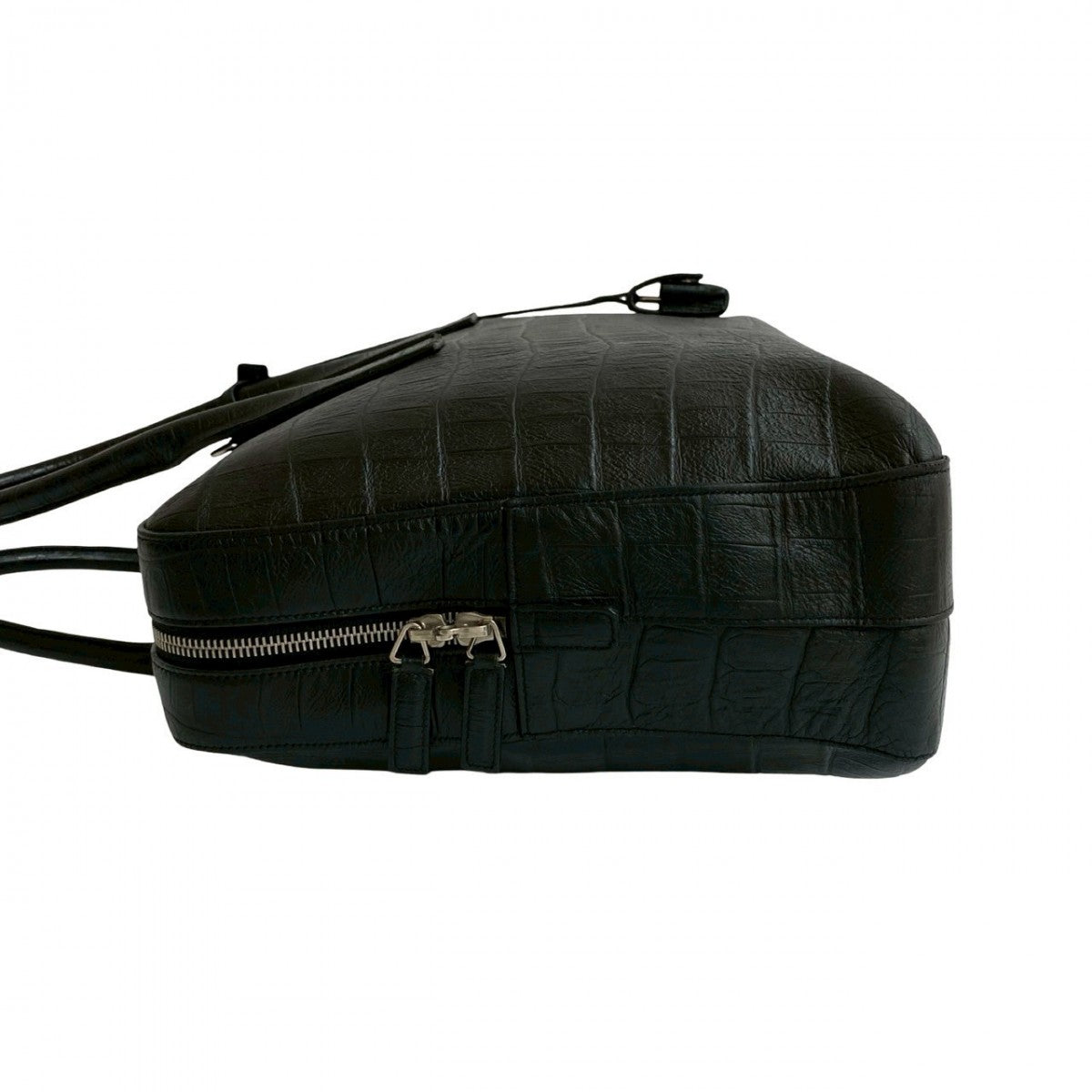 Yves Saint Laurent Business Bag Leather Black Classic Museum