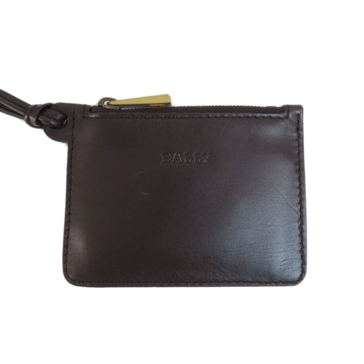 Bally Tote Bag Canvas Brown Logo Women