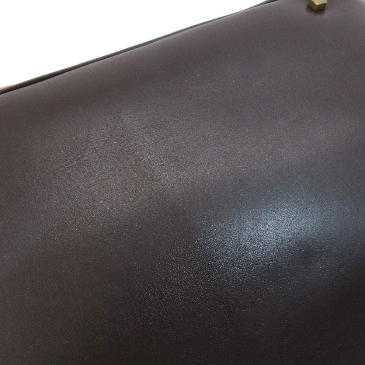 Bally Tote Bag Canvas Brown Logo Women