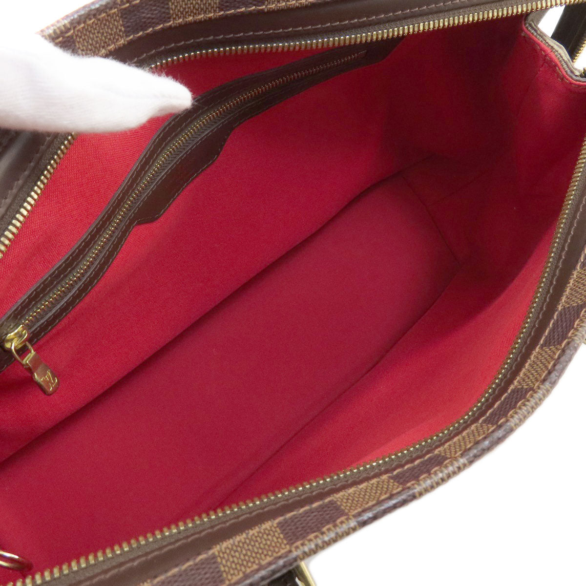 Louis Vuitton Tote Bag N51119 Damier Canvas Brown Chelsea Damier Ebene Women