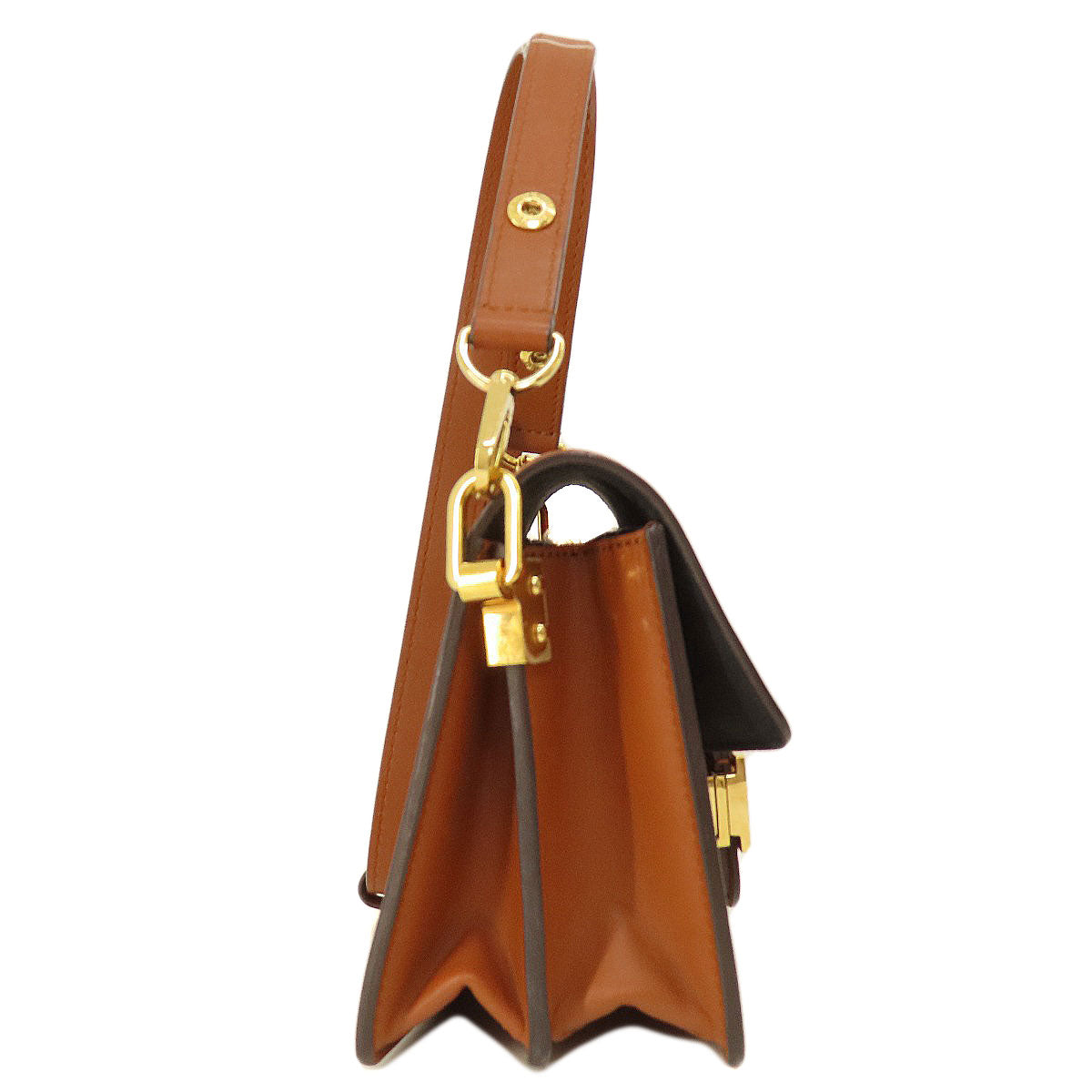 Louis Vuitton Shoulder Bag M45959 Monogram Reverse Brown Dauphine Mini Monogram
