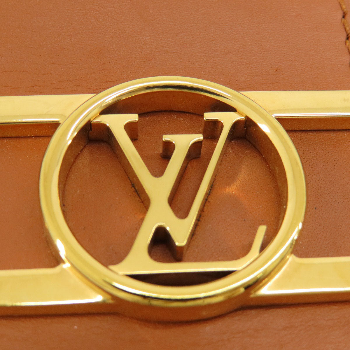 Louis Vuitton Shoulder Bag M45959 Monogram Reverse Brown Dauphine Mini Monogram