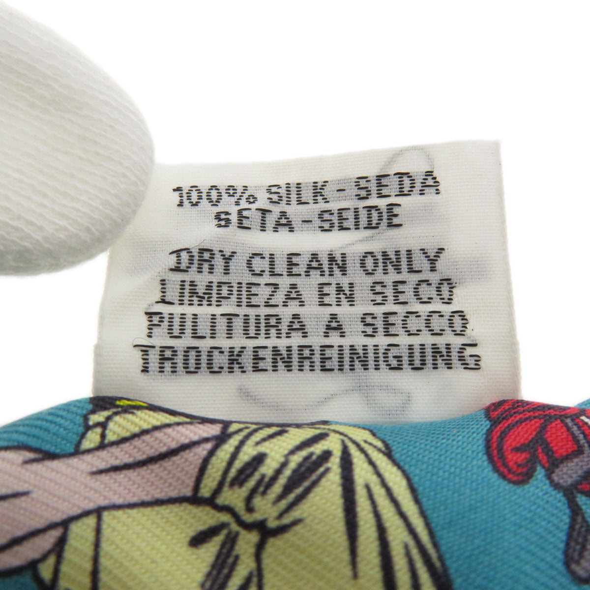 Hermes Scarf Silk Blue Twilly Women