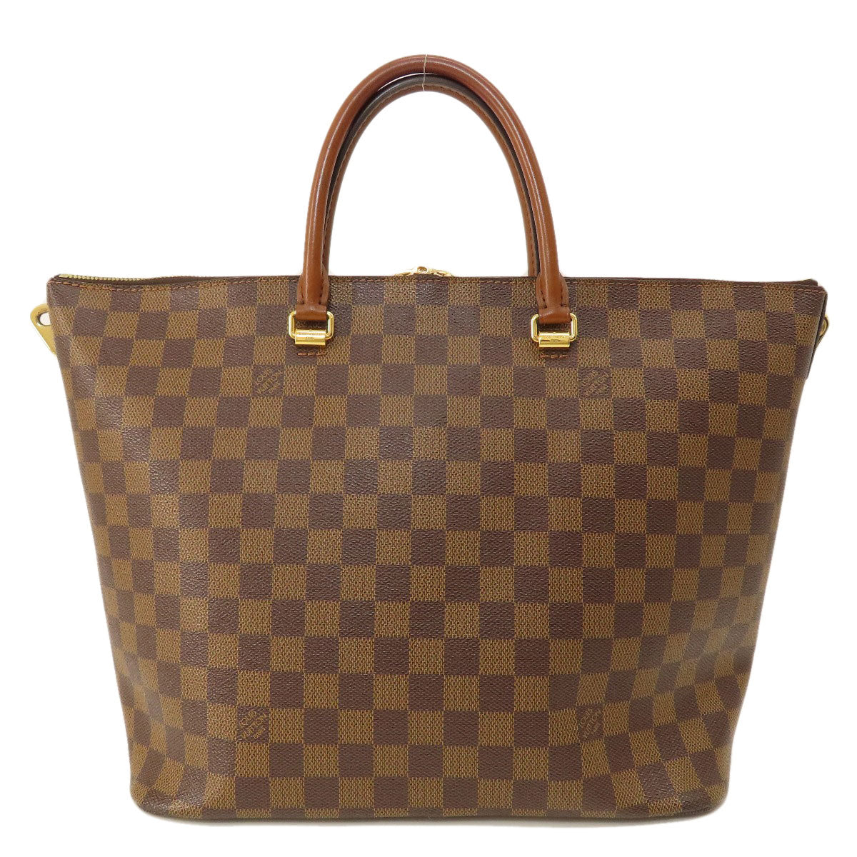Louis Vuitton Tote Bag N63169 Damier Canvas Brown Belmont Damier Ebene