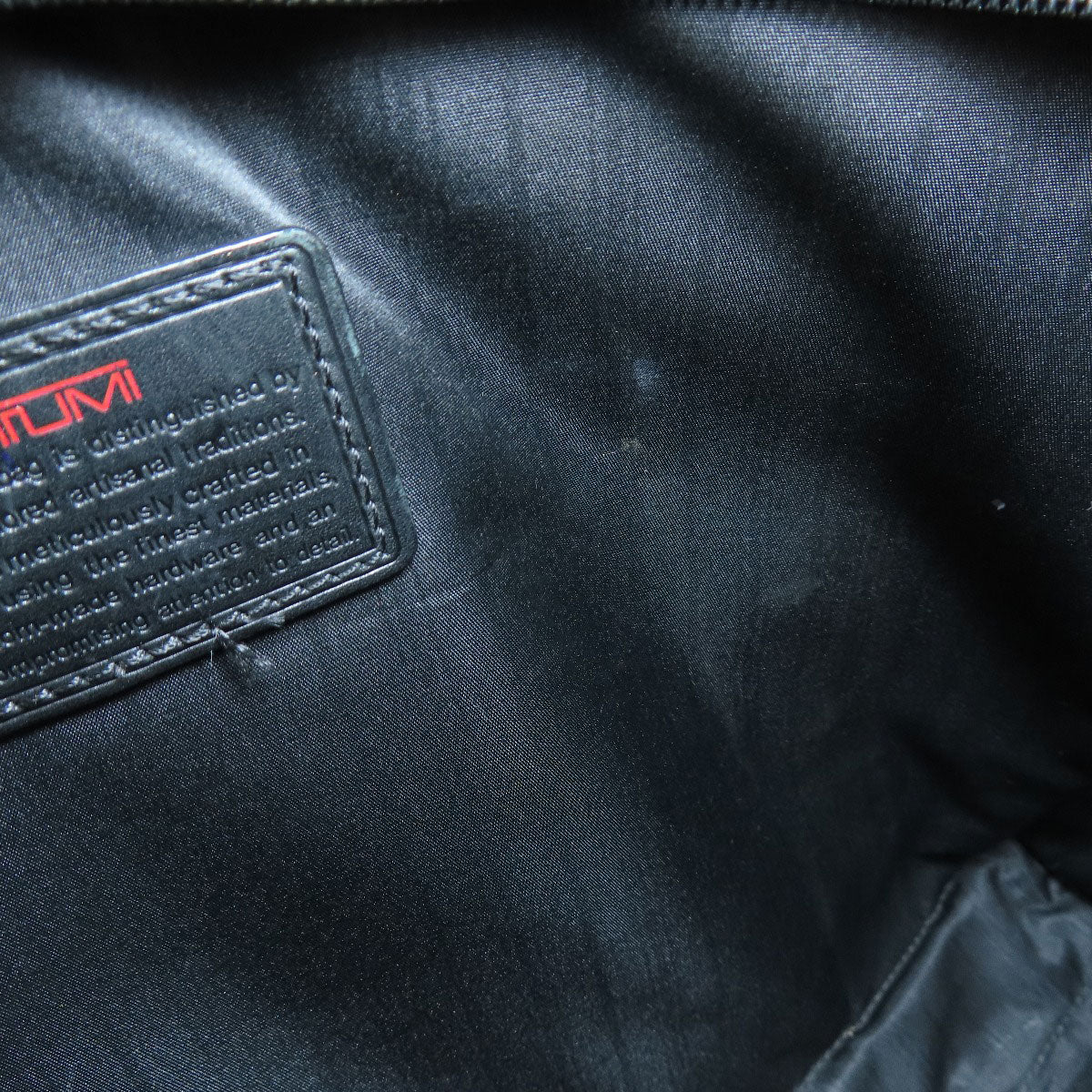 Tumi Business Bag Nylon Canvas Black Logo 2Way