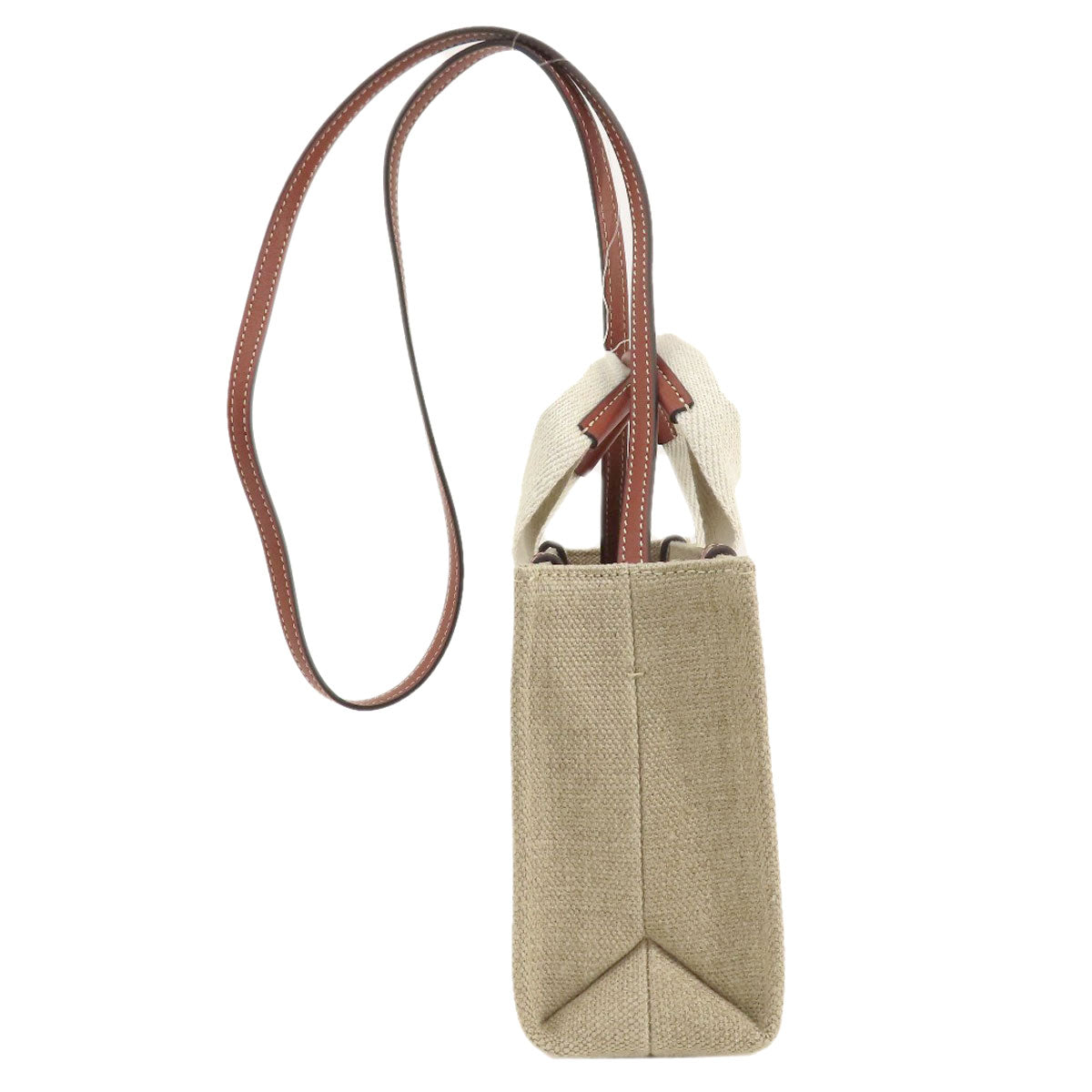 Chloe Shoulder Bag Canvas Multicolor Woody Mini 2Way Women
