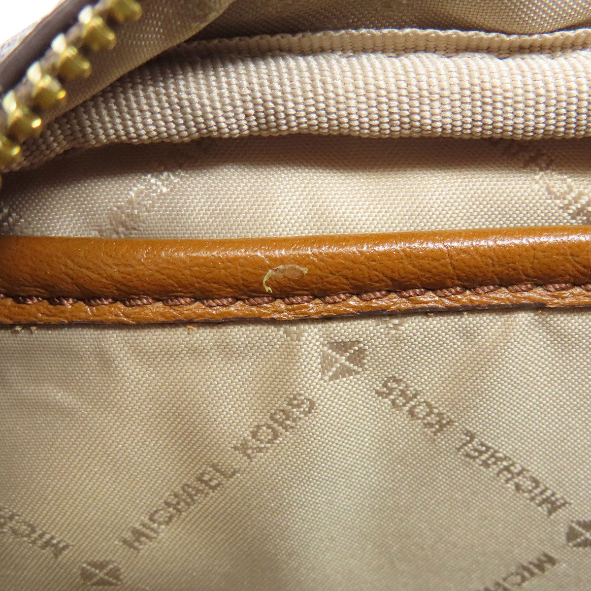 Michael Kors Shoulder Bag Pvc Brown Mk Signature Women