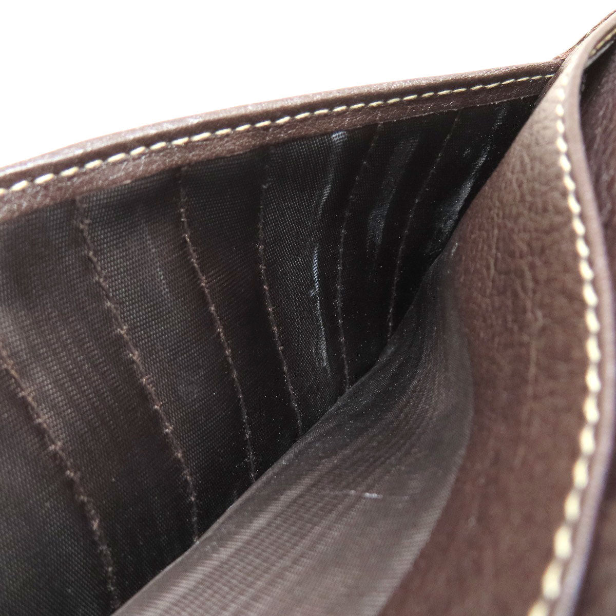 Gucci Long Wallet Purse 212089 Canvas Brown Gg Women