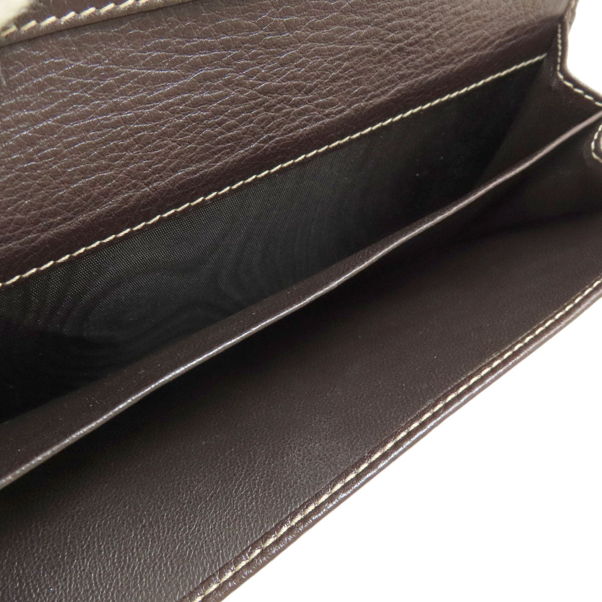 Gucci Long Wallet Purse 212089 Canvas Brown Gg Women