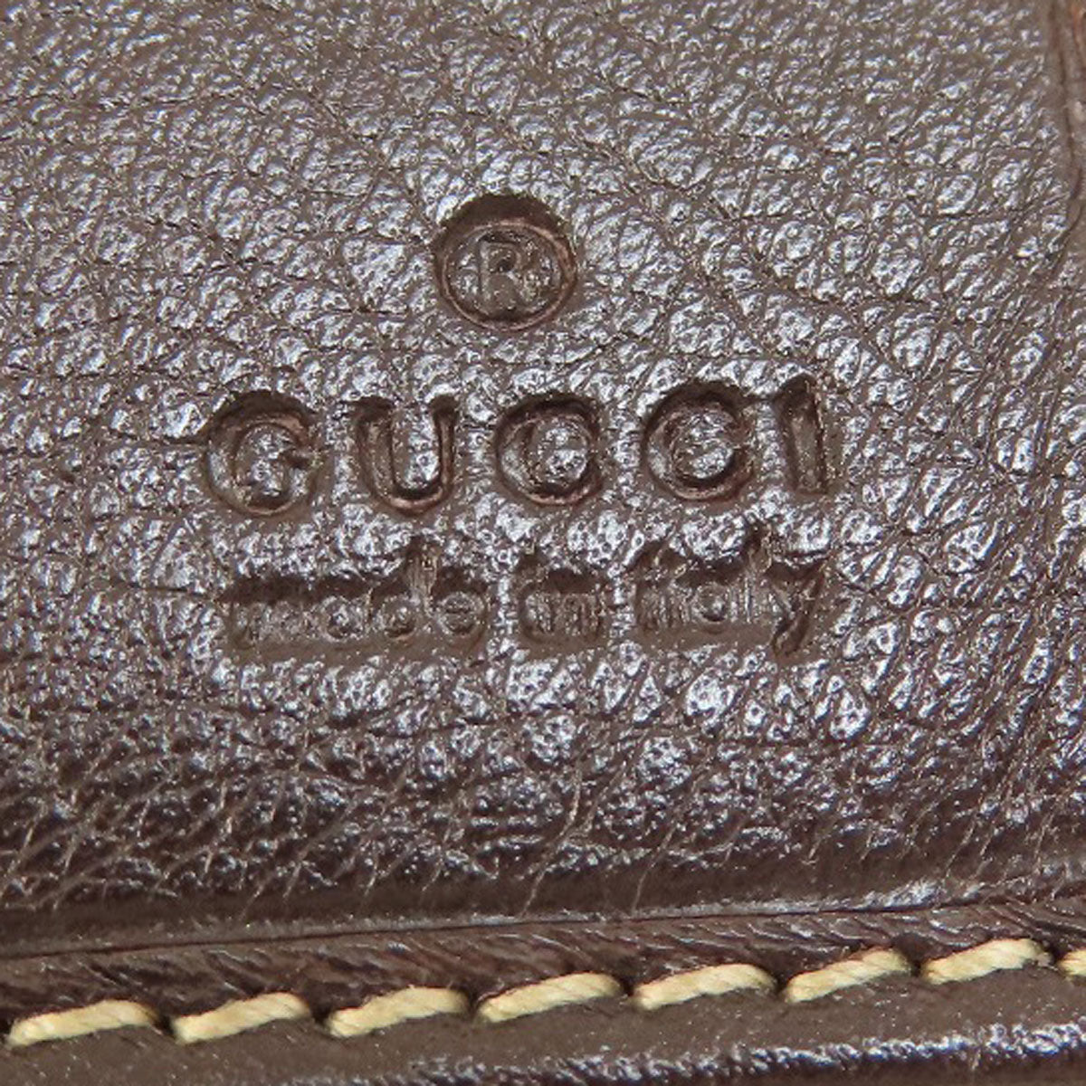 Gucci Long Wallet Purse 212089 Canvas Brown Gg Women