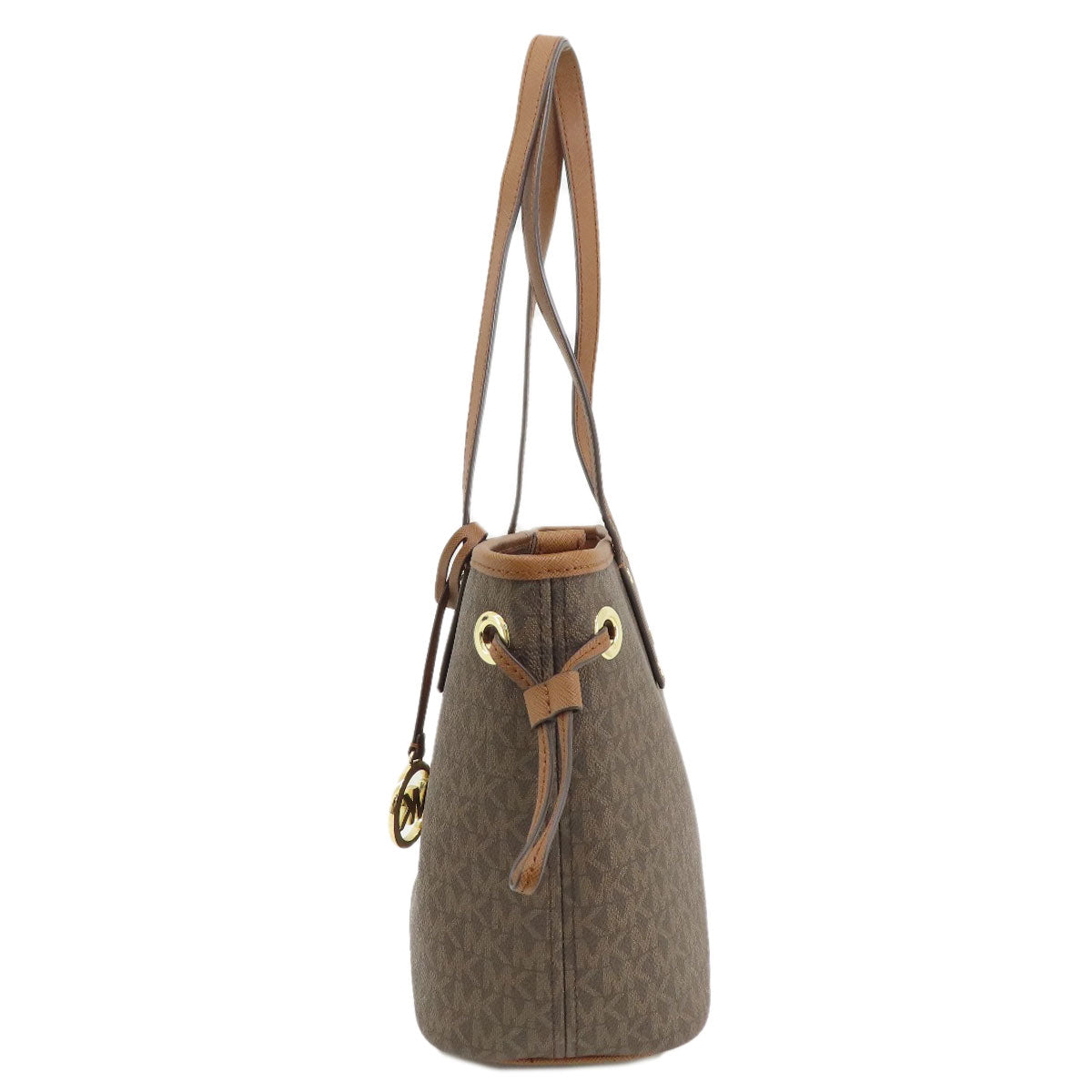Michael Kors Tote Bag Pvc Brown Mk Signature Women