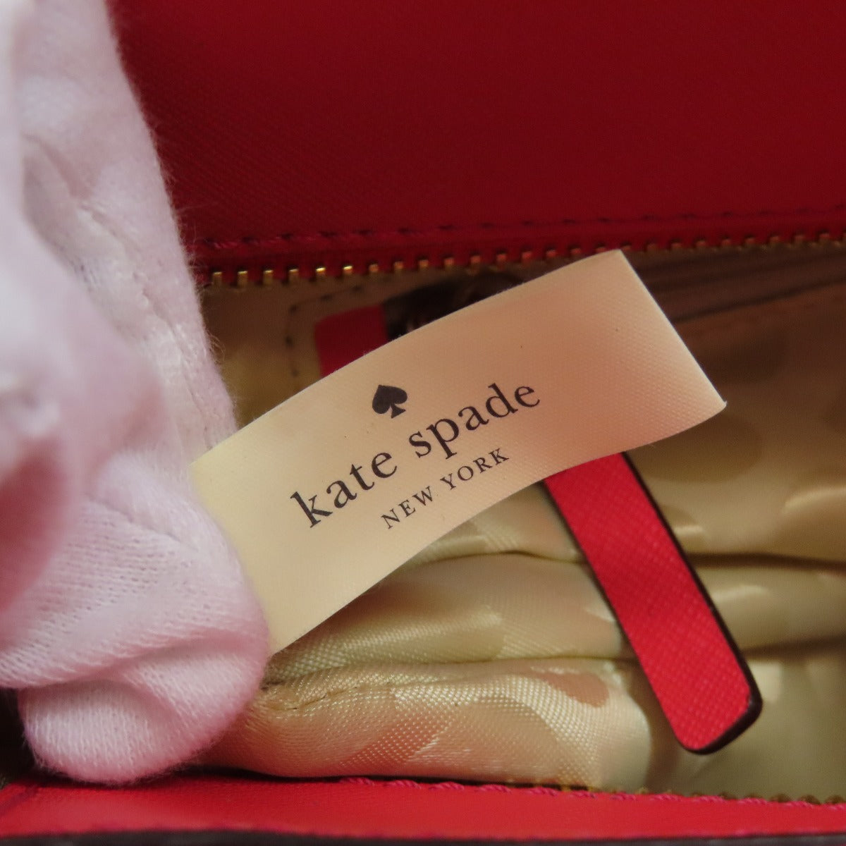 Kate Spade Handbag Pvc Pink Logo 2Way Women