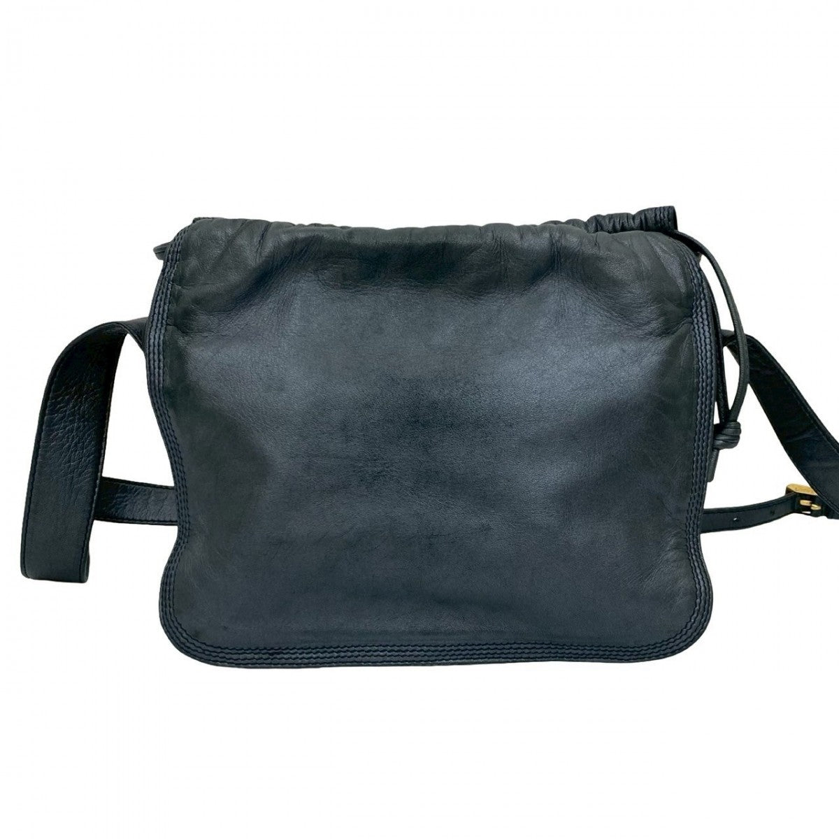 Loewe Shoulder Bag Leather Navy