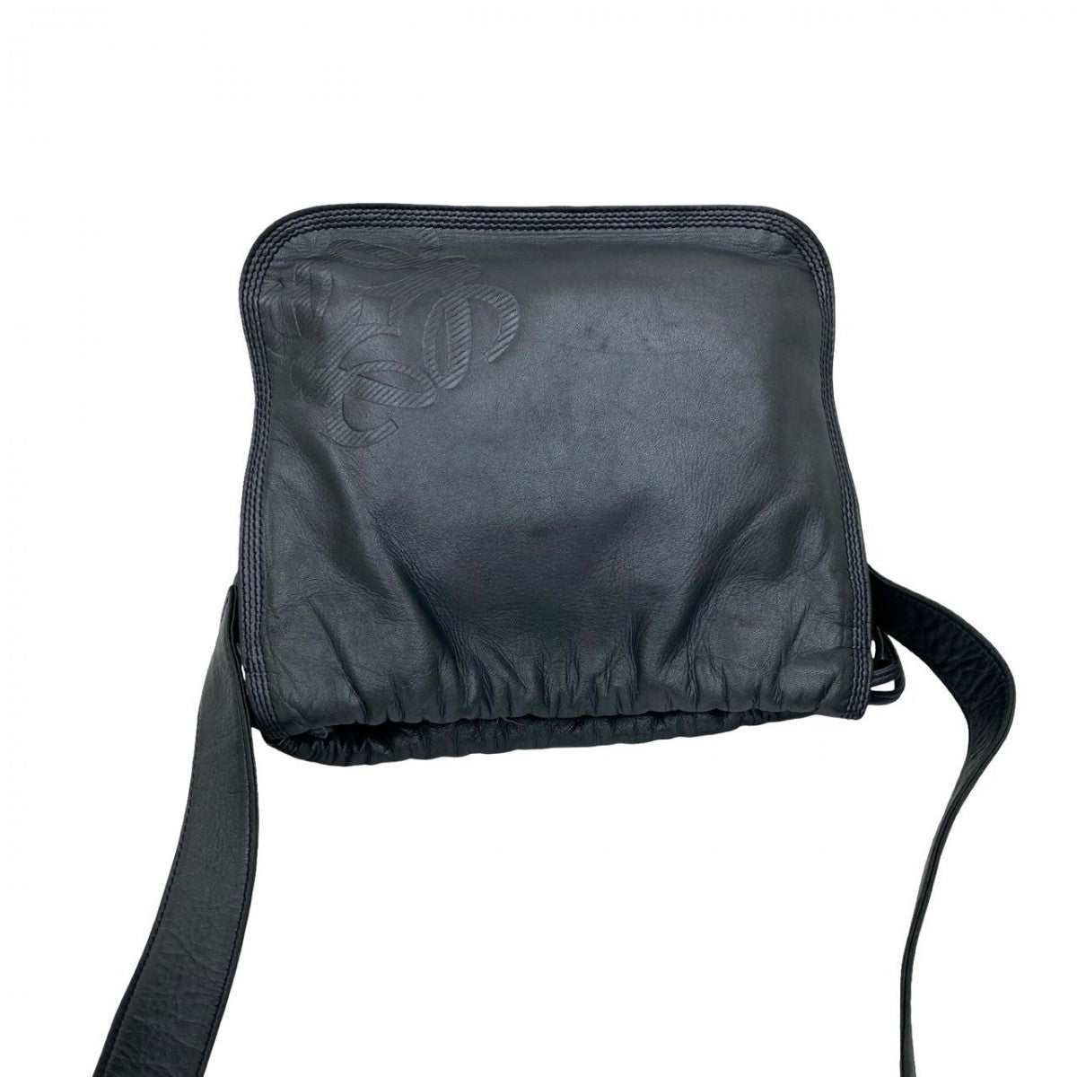 Loewe Shoulder Bag Leather Navy