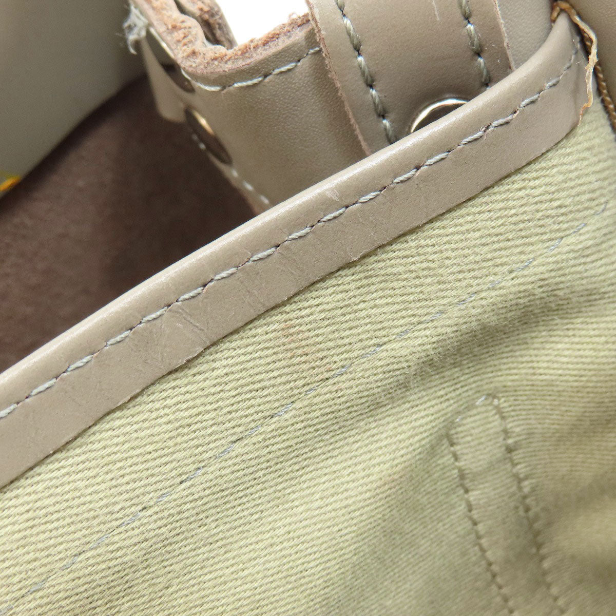 Zanellato Handbag Leather Gray 2Way